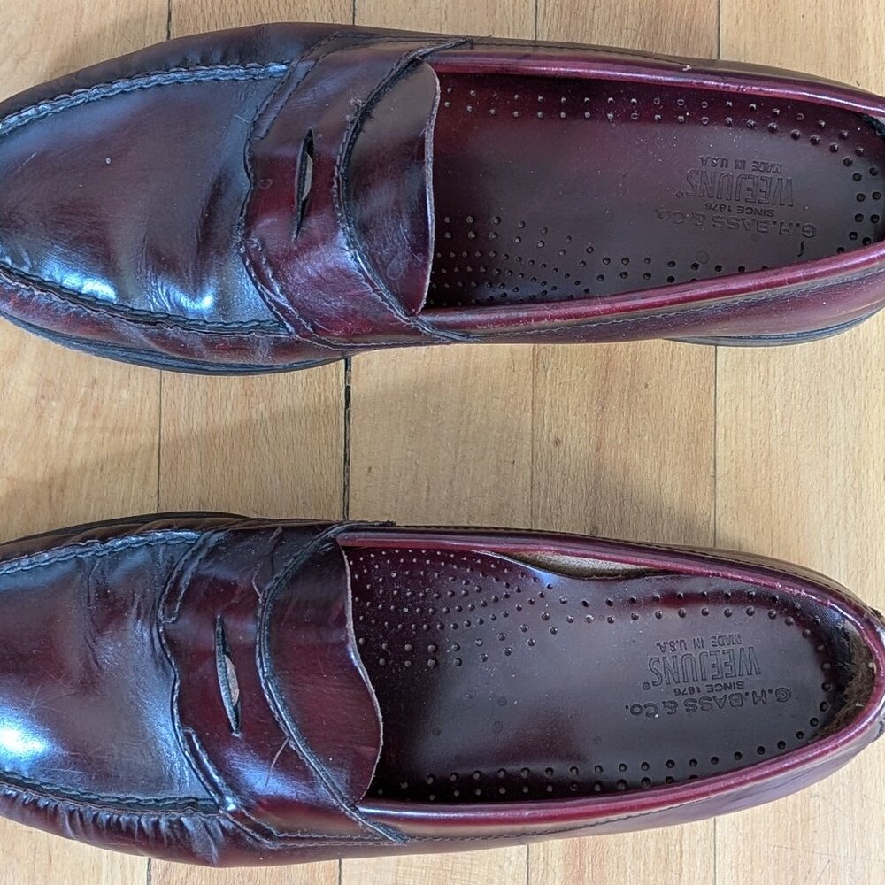 Bass Weejuns 11.5, Made in USA